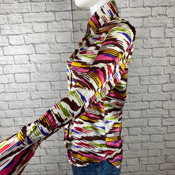 Vintage 90’s Y2K Silk Blouse - Picture 4 of 15